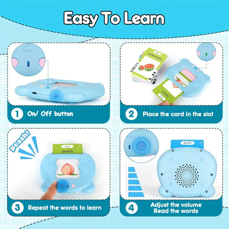 Talking Flash Cards Language Learning Toys with 224 Sight Words