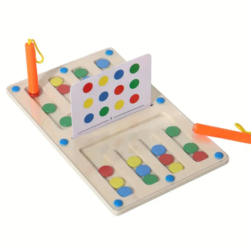 Sorting Maze Game for Youngsters - Dual Player Card Battle