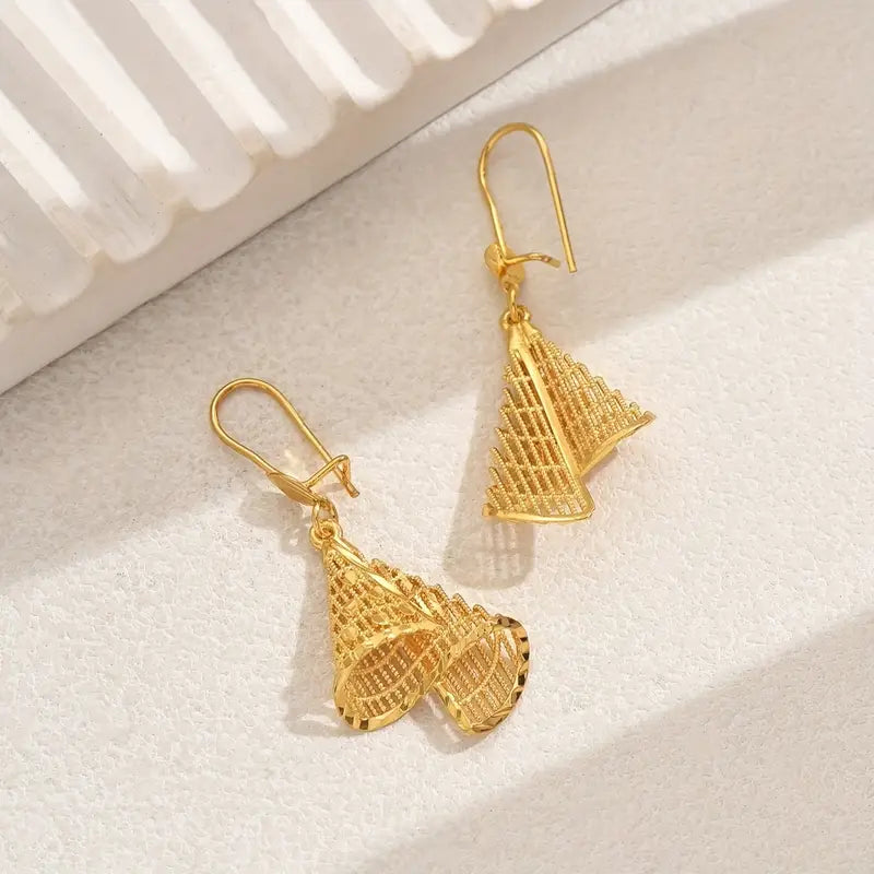 Fashionable Classic Versatile Commuter Chic Elegant Geometric Hollow