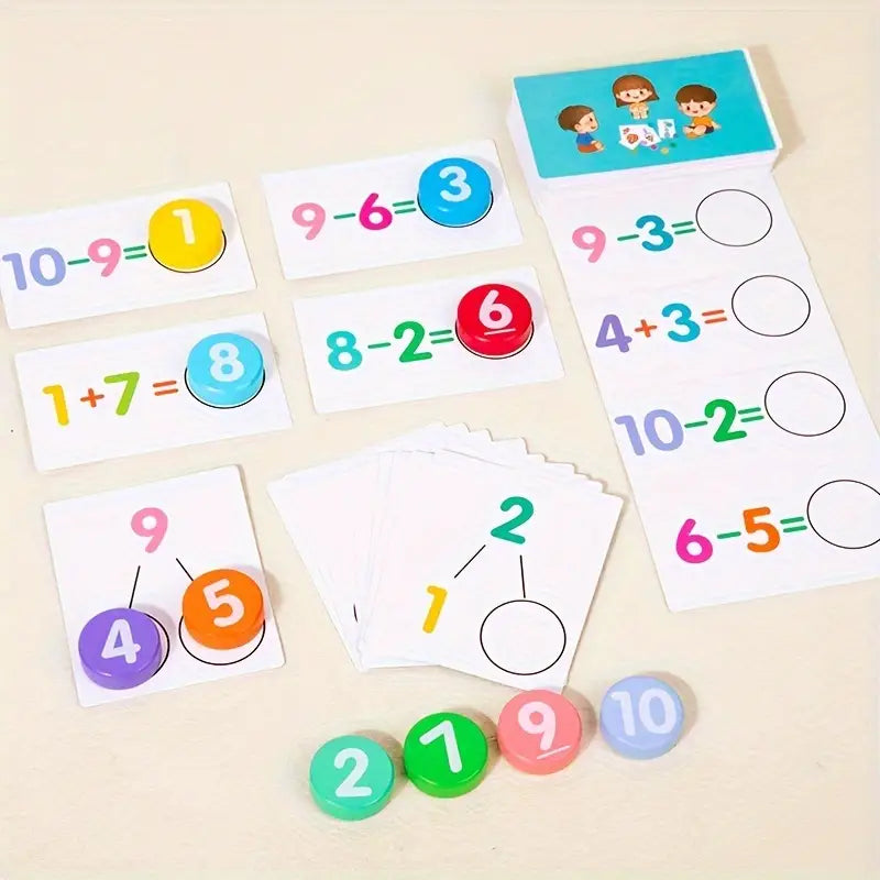 Puzzle Learning Toy for Adding and subtracting in number