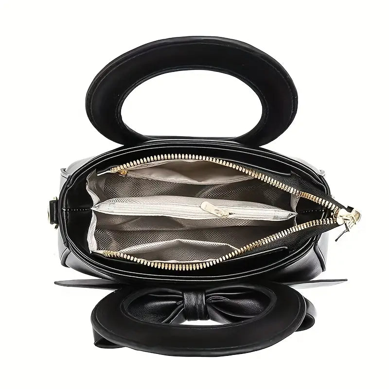 Women'S Bag 2025 New Commuting Versatile Cute Elegant Bow Design