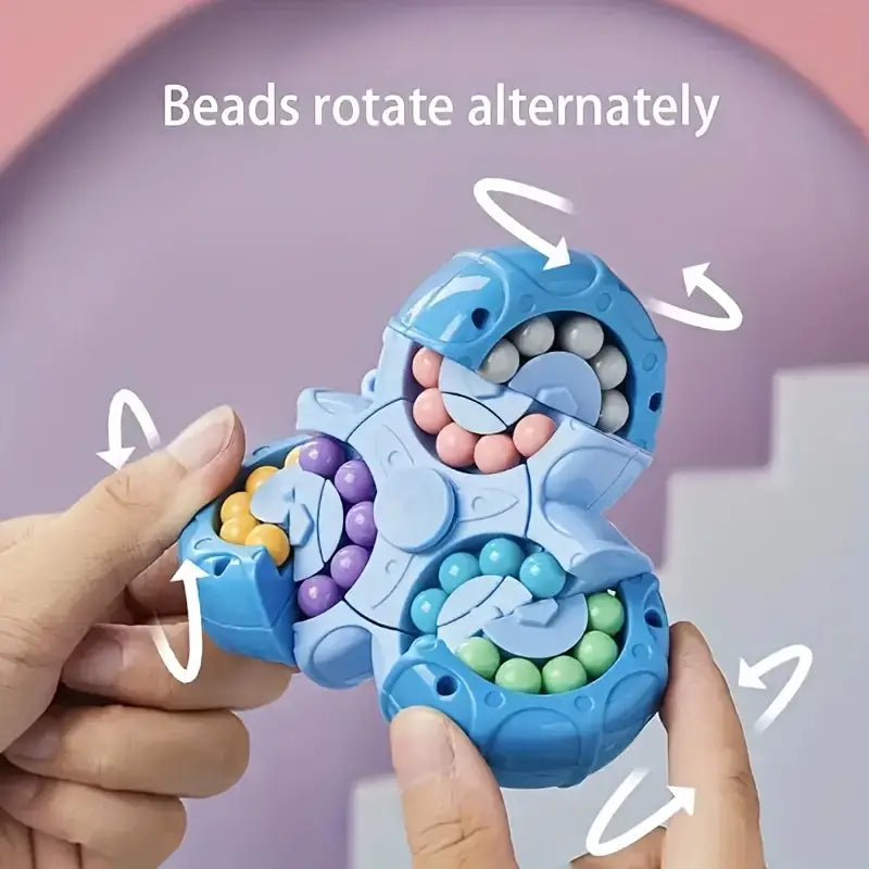 Six-sided Magic Bean Puzzle Toy for Youngsters Aged 3 and Above