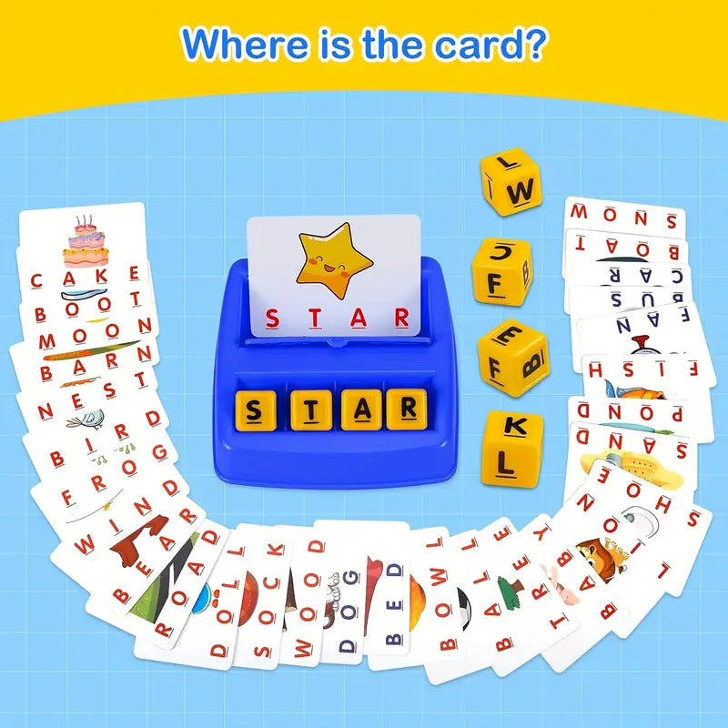 Interactive Educational Toy for Boys And Girls, Teaching Word Recognition