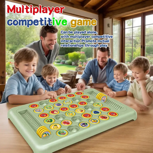 Fruit Pattern Flipping Chess Game - Memory Match Toy for Youngsters
