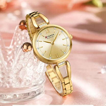 Minimalist Dial with Alloy Case & Band