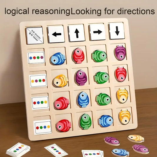Little Fish Direction Game, Color Recognition and Directional Logic Training
