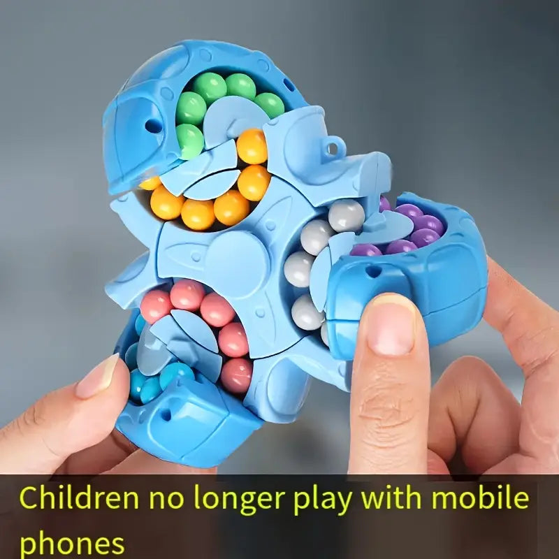 Six-sided Magic Bean Puzzle Toy for Youngsters Aged 3 and Above