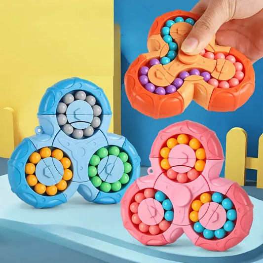 Six-sided Magic Bean Puzzle Toy for Youngsters Aged 3 and Above
