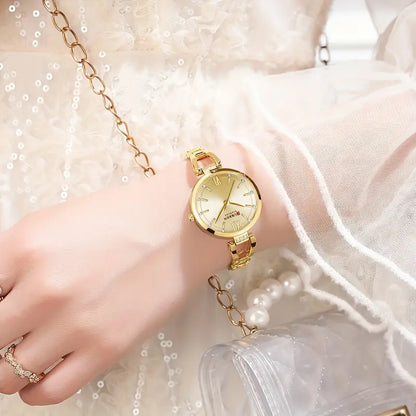 Minimalist Dial with Alloy Case & Band