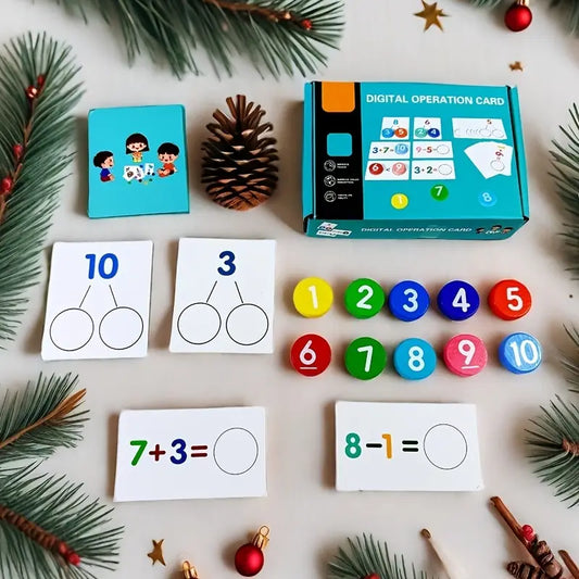 Puzzle Learning Toy for Adding and subtracting in number