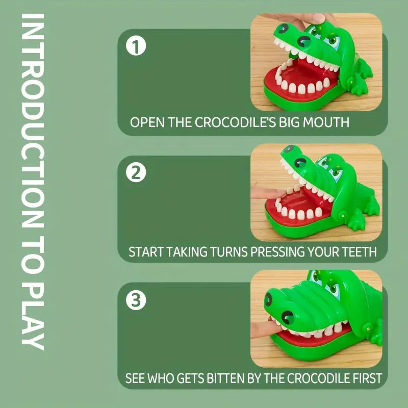 Toy Crocodile Game, Prank Game, Crocodile Tooth Pulling