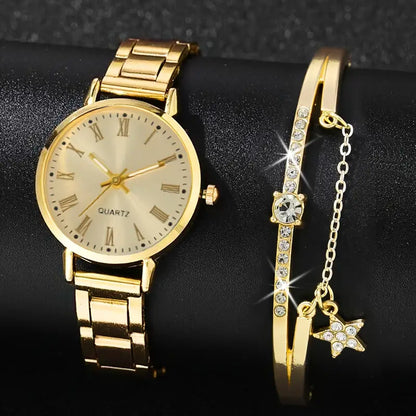 Women' s Watch Set Elegant Charming Fashion Casual Romantic