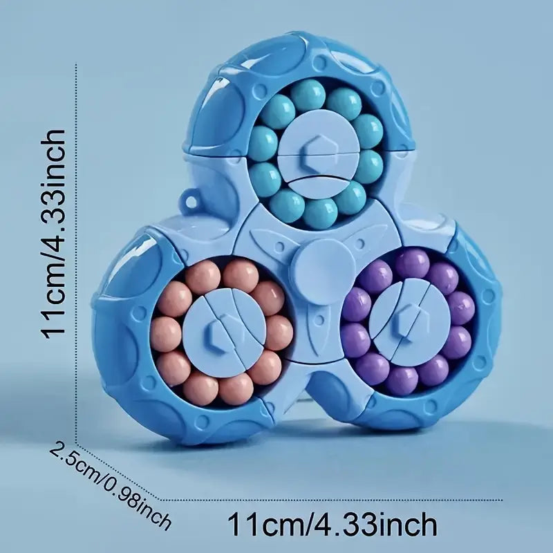 Six-sided Magic Bean Puzzle Toy for Youngsters Aged 3 and Above