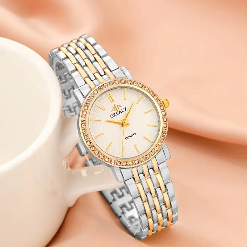 A Stylish, Elegant, Luxurious, And Versatile Quartz Watch For Women
