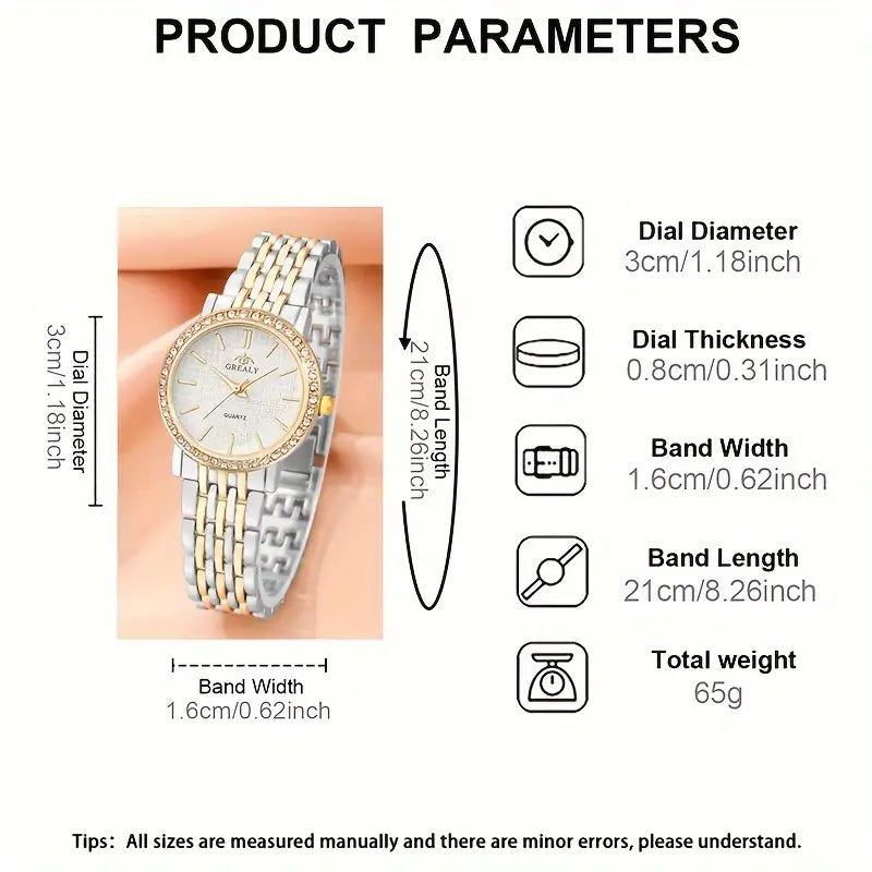 A Stylish, Elegant, Luxurious, And Versatile Quartz Watch For Women