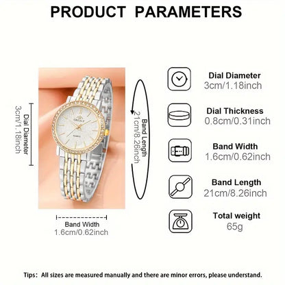 A Stylish, Elegant, Luxurious, And Versatile Quartz Watch For Women