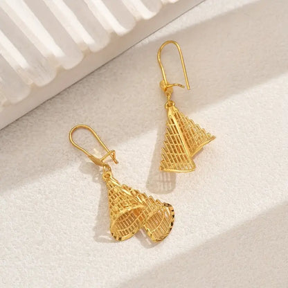 Fashionable Classic Versatile Commuter Chic Elegant Geometric Hollow