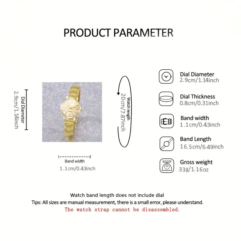 Women' s Watch Set Elegant Charming Fashion Casual Romantic