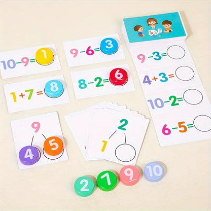Puzzle Learning Toy for Adding and subtracting in number