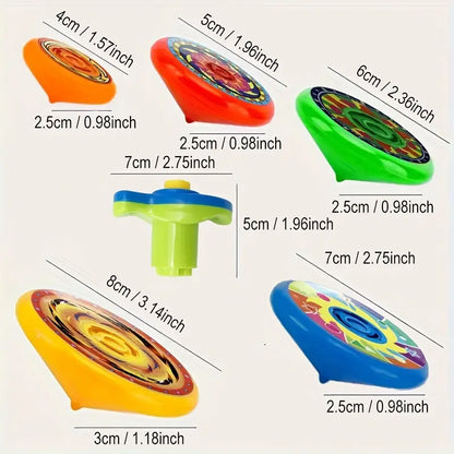 Colorful Spinning Multi-layer Spinning Toy to Play And Battle