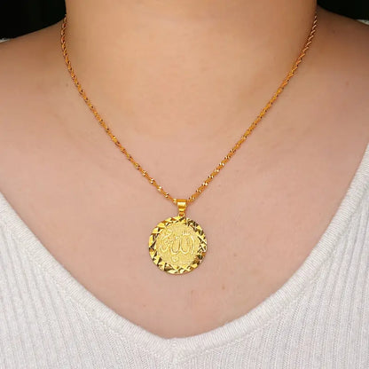 Muslim style pendant necklace for women, fashionable jewelry