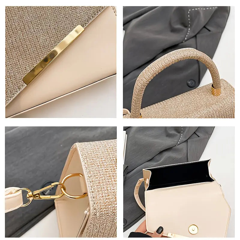 Fashionable Style with Adjustable Strap and Magnetic Closure