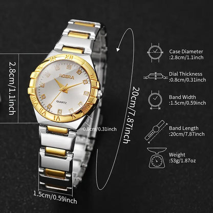 Women's Gift Watch Classic Fashion Minimalist Roman Dial Elegant