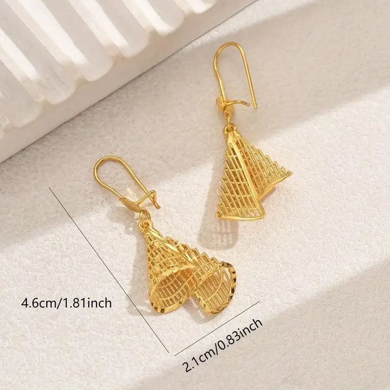 Fashionable Classic Versatile Commuter Chic Elegant Geometric Hollow