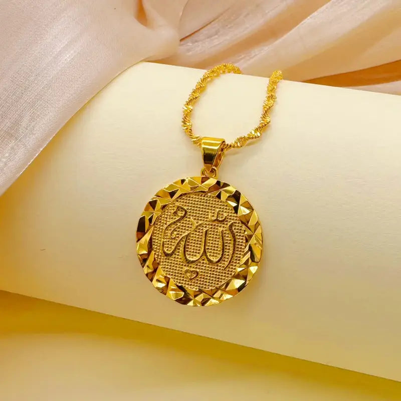 Muslim style pendant necklace for women, fashionable jewelry