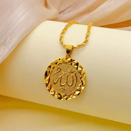 Muslim style pendant necklace for women, fashionable jewelry
