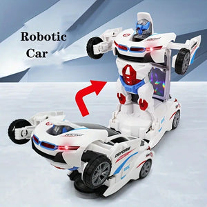 Automatic Robot Car Toy - Deformation Universal Obstacle Avoidance
