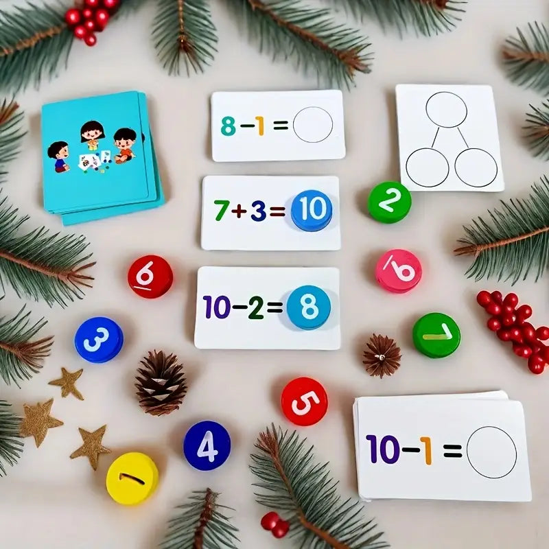 Puzzle Learning Toy for Adding and subtracting in number