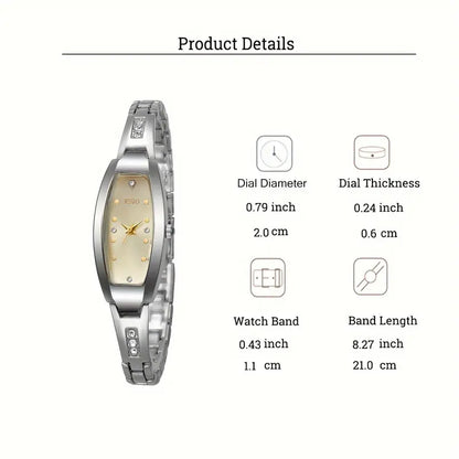 Subdial Oval Watches Niche Women's Watches Small
