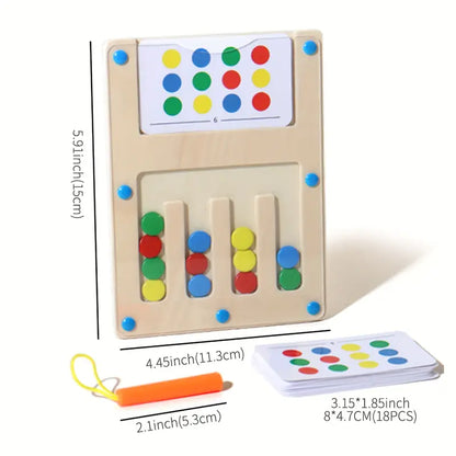 Sorting Maze Game for Youngsters - Dual Player Card Battle