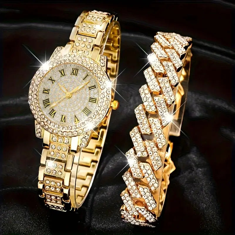 Featuring a Stylish And Elegant Round Quartz Watch for Women