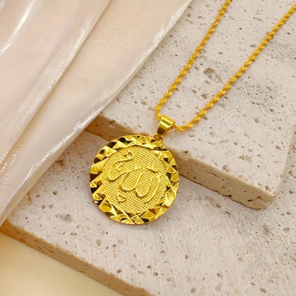 Muslim style pendant necklace for women, fashionable jewelry