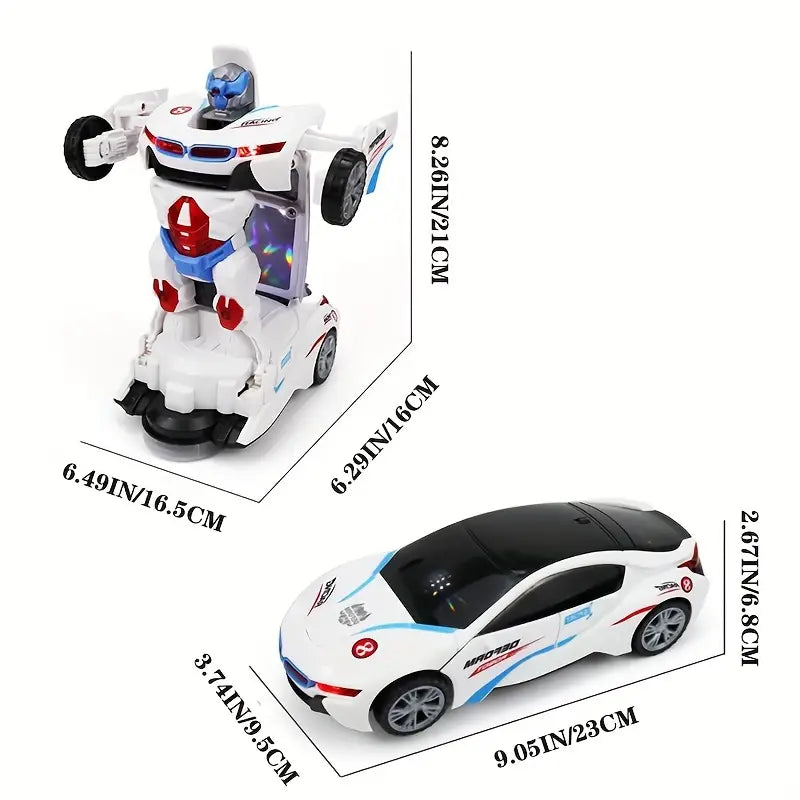 Automatic Robot Car Toy - Deformation Universal Obstacle Avoidance