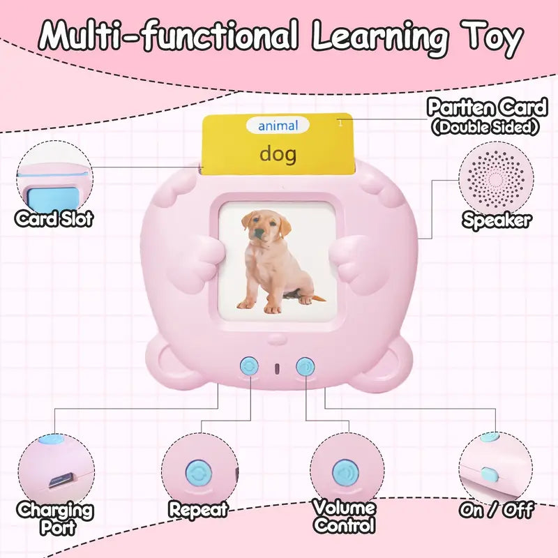 Talking Flash Cards Language Learning Toys with 224 Sight Words