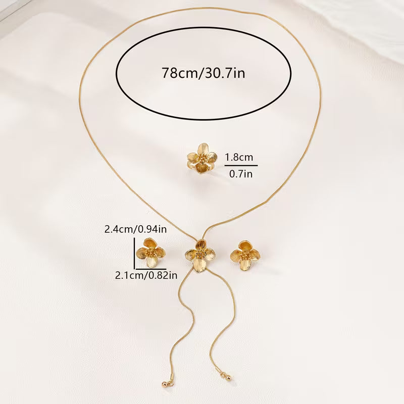 A set of elegant, fashionable, and simple Women's necklaces