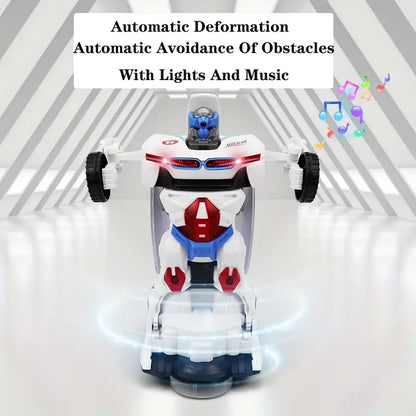 Automatic Robot Car Toy - Deformation Universal Obstacle Avoidance