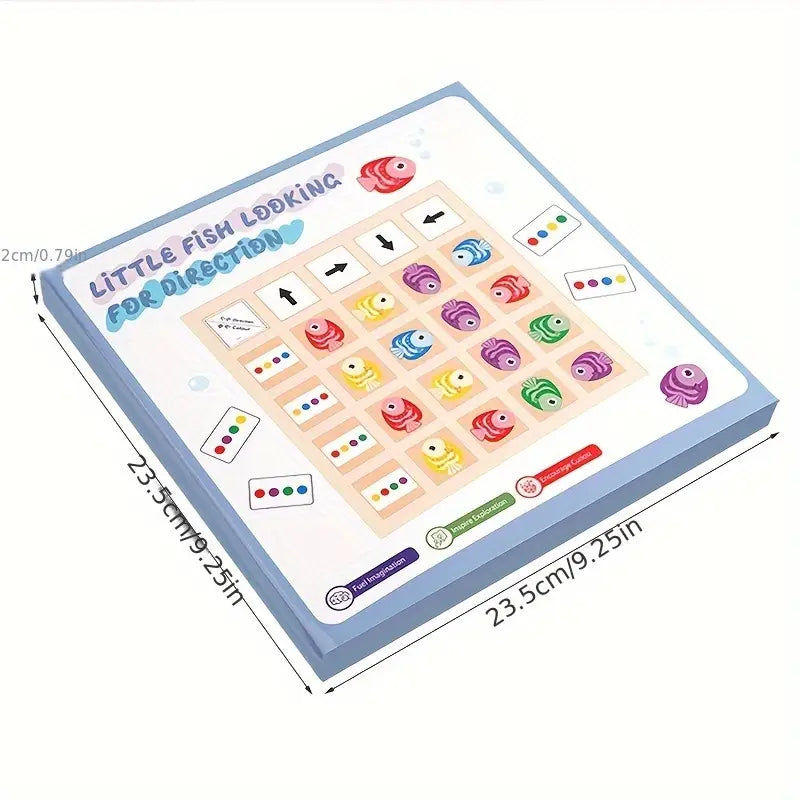 Little Fish Direction Game, Color Recognition and Directional Logic Training