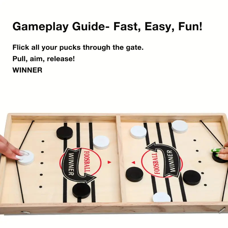 Fast Sling Puck Game - Interactive Desktop Board Game