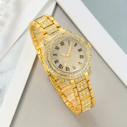 Featuring a Stylish And Elegant Round Quartz Watch for Women
