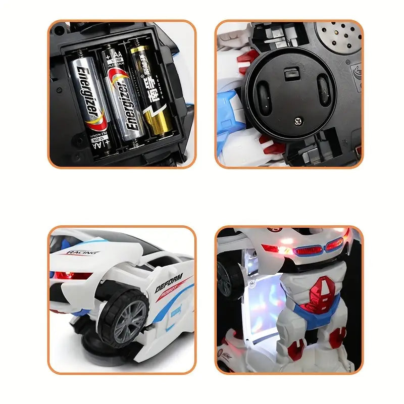 Automatic Robot Car Toy - Deformation Universal Obstacle Avoidance