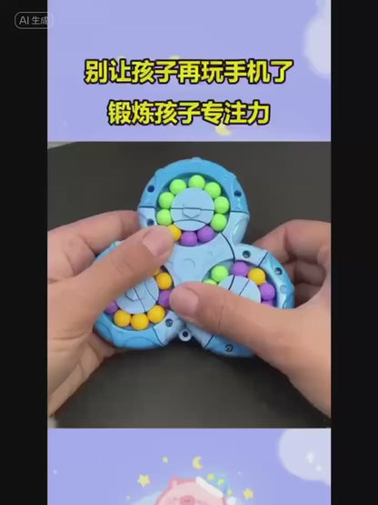Six-sided Magic Bean Puzzle Toy for Youngsters Aged 3 and Above