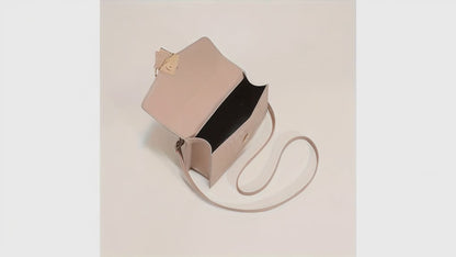 Solid Color Textured Shoulder Bag, Premium Trendy Crocodile