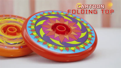 Colorful Spinning Multi-layer Spinning Toy to Play And Battle
