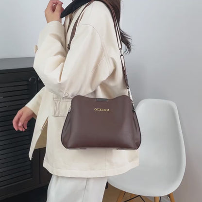 Casual PU Crossbody Bag for Women, Fashionable 2024 Bucket