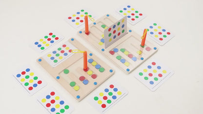 Sorting Maze Game for Youngsters - Dual Player Card Battle